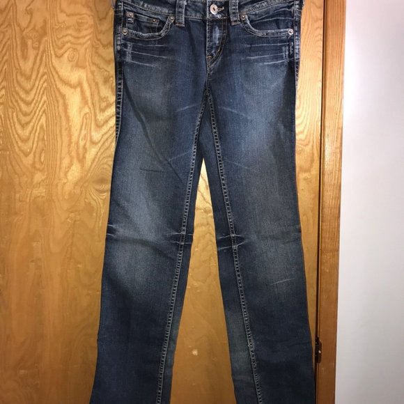 Silver Jeans MONICA Stretch Denim Jeans - Picture 1 of 8